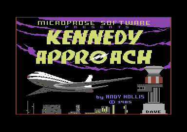 Kennedy Approach screenshot 2 for Commodore 64